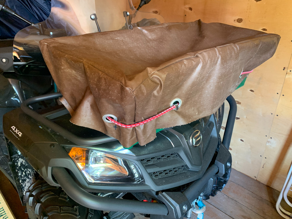 Передний бокс для квадроцикла своими руками