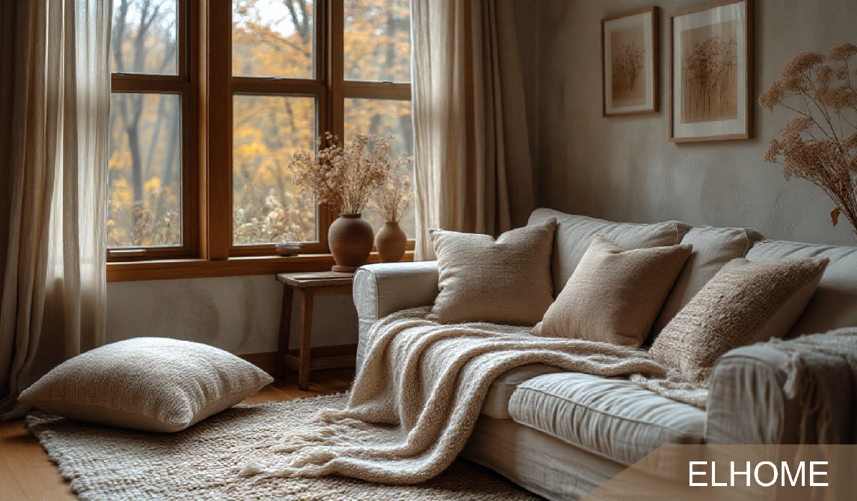 Правильно подобранный текстиль способен преобразить интерьер, сделать его теплым и уютным даже в самые пасмурные осенние дни.