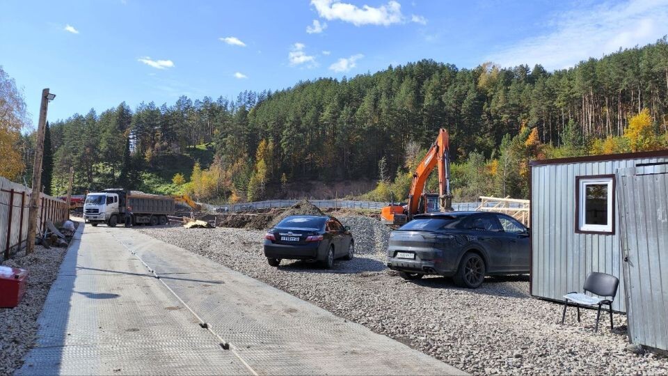    Строительство санатория Azimut hotels в Белокурихе. Источник: Елена Маслова