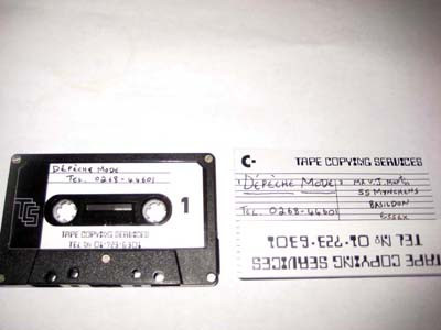 Одна из первых записей группы.