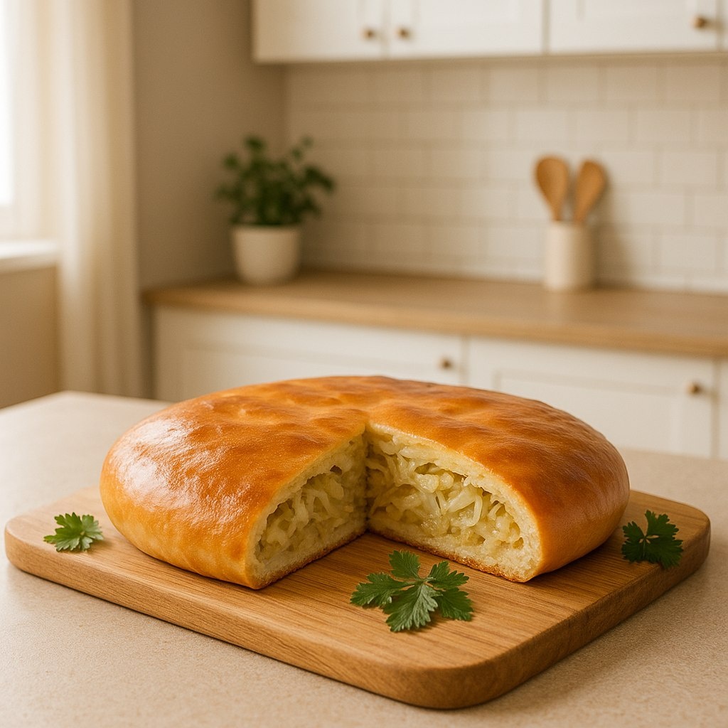 Пирог с капустой