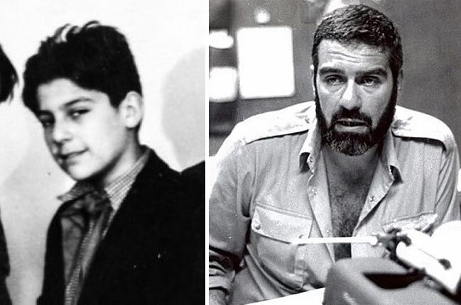 Сергей Довлатов в школьные годы в зрелом возрасте