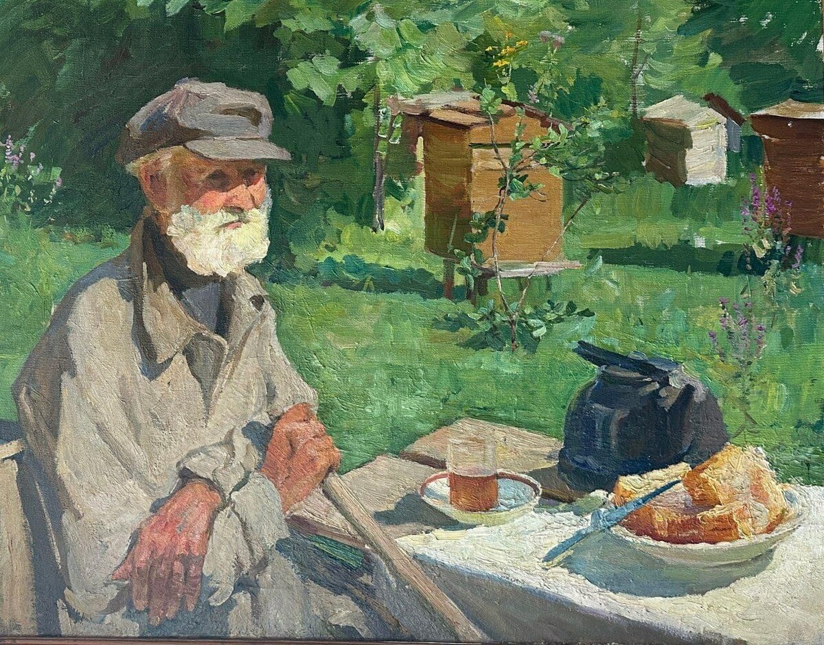 Из открытых источников,"Пасечник" художник В. Киселев