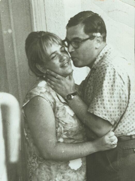 Галина Волчек и Марк Абелев.