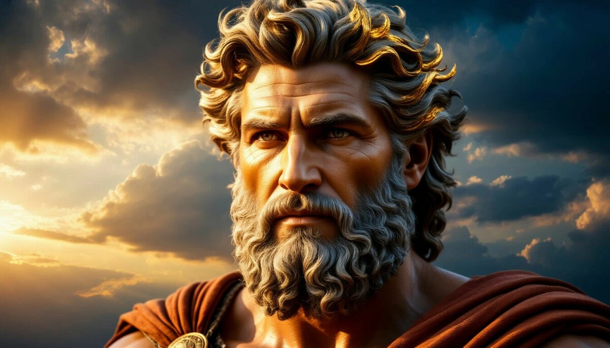 Зевс  стал владыкой Олимпа после победы над титанами