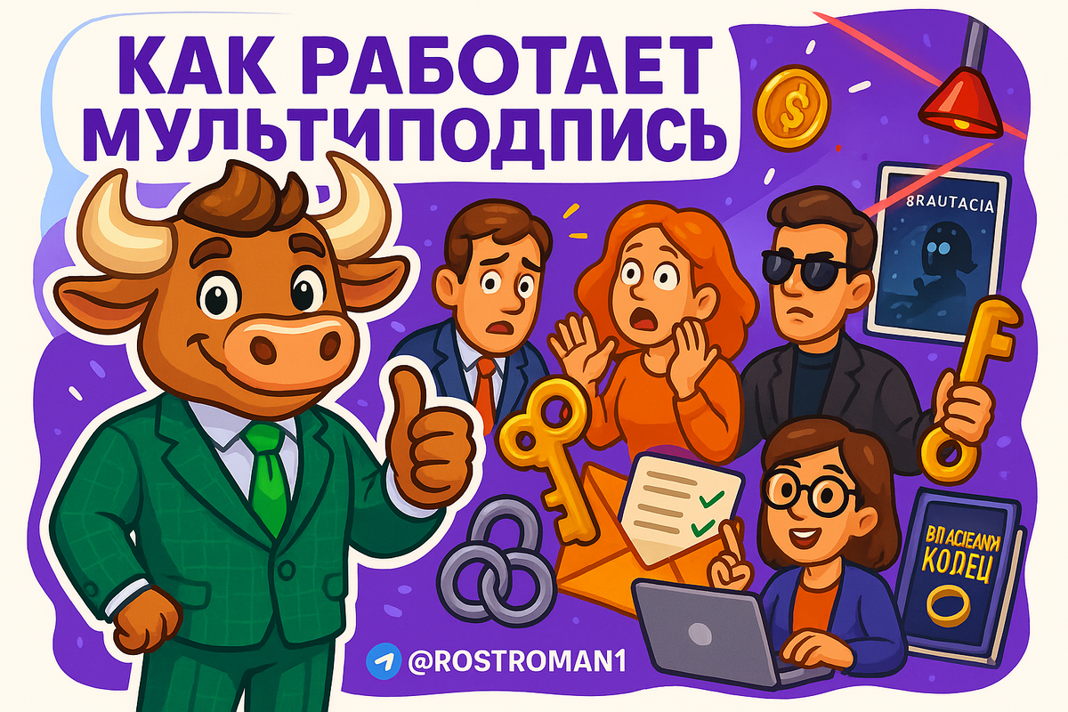    Мультиподпись: 7 скрытых ловушек безопасности, о которых жалеют 95% трейдеров РоСТ | Роман о Системном Трейдинге