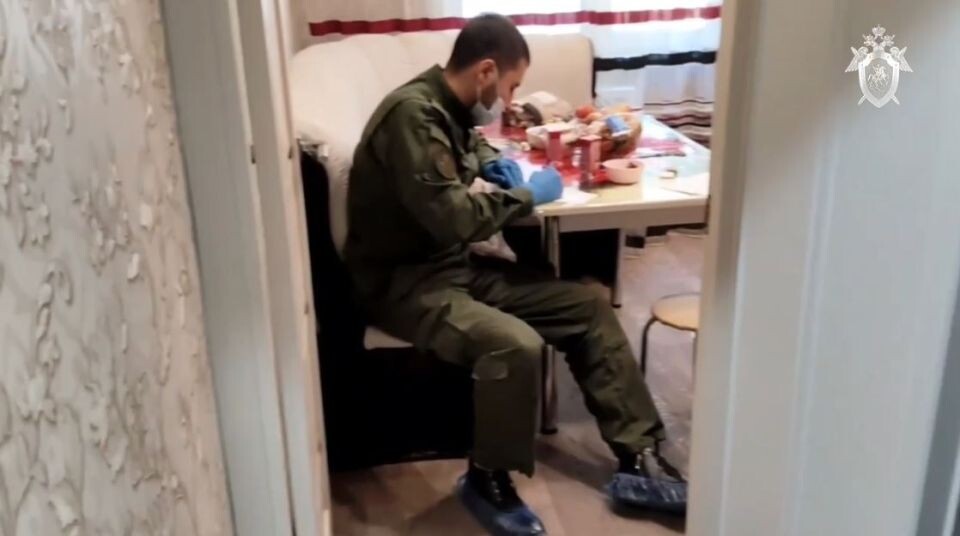    Осмотр места происшествия. Источник: СУ СКР по Ульяновской обаласти