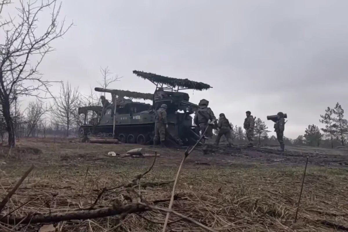    Расчеты «Гиацинт-С» уничтожили технику ВСУ на харьковском направлении