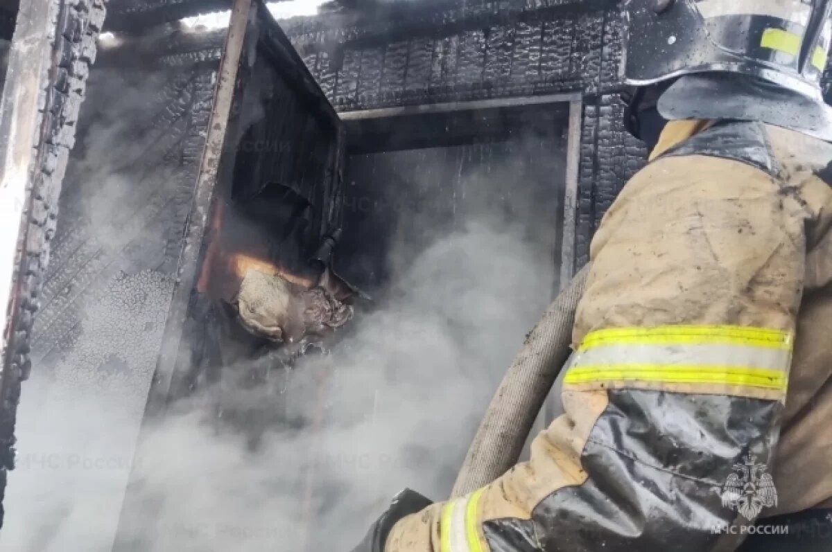    Тело мужчины нашли при тушении пожара в свердловском поселке