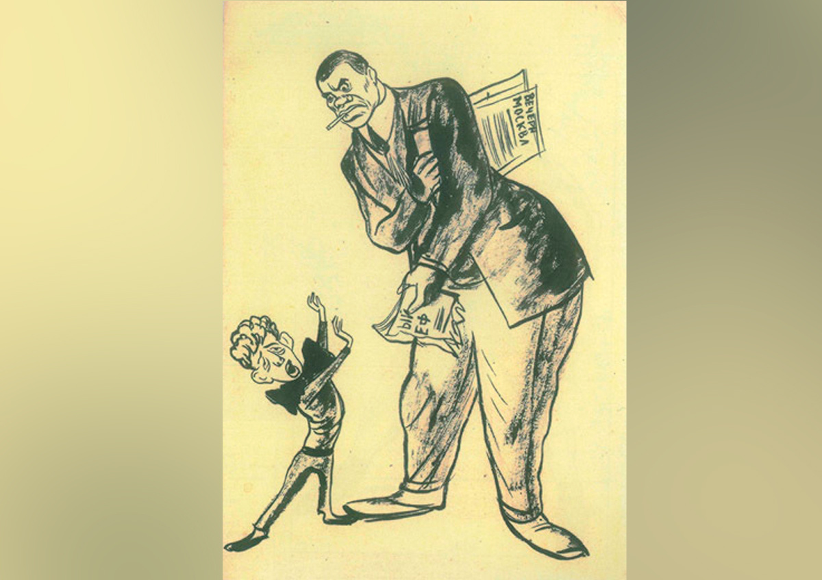 Шарж Кукрыниксы