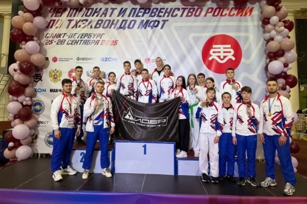    Тюменские тхэквондисты завоевали награды на чемпионате России