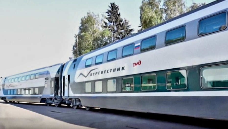 Поезд "Буревестник", фото взято из открытых источников 