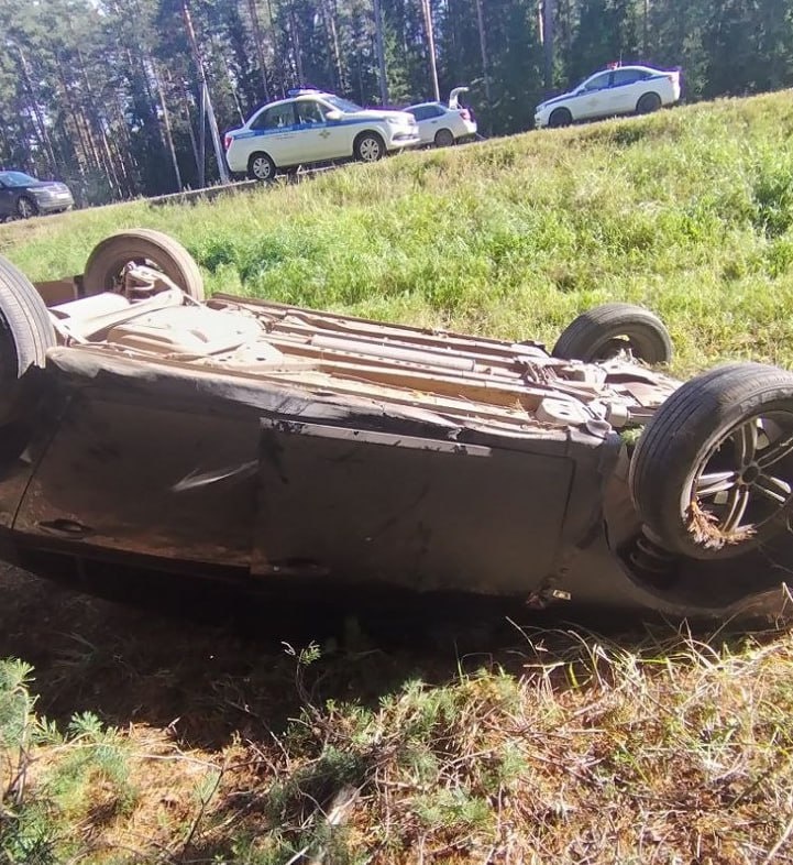 ДТП под Чагодой с переворотом