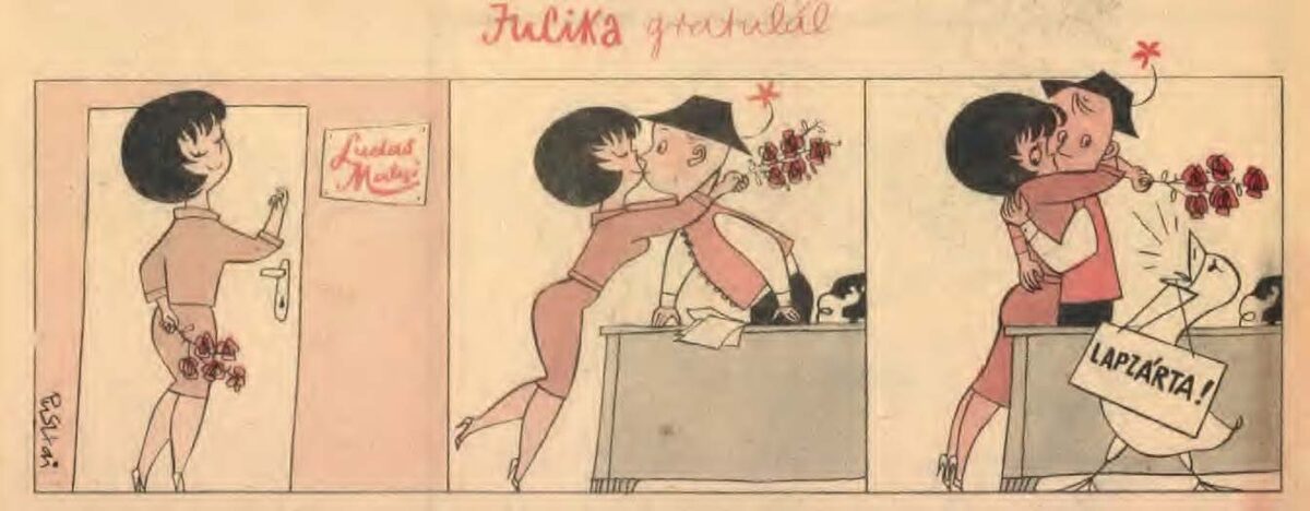 Приход Юцики в журнал Людас Матей. Встреча с Матей и гусем.