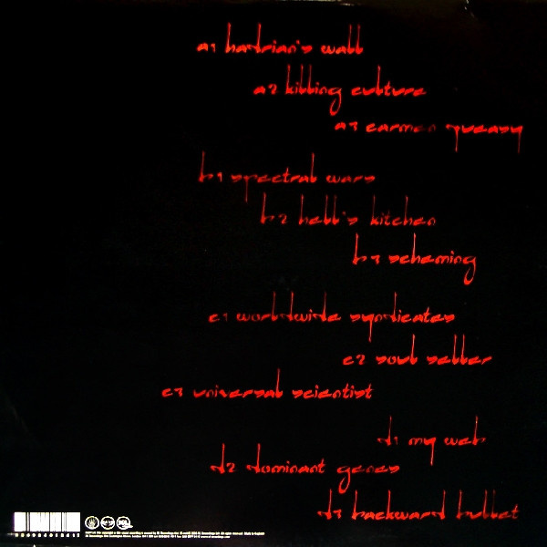 Треклист альбома.