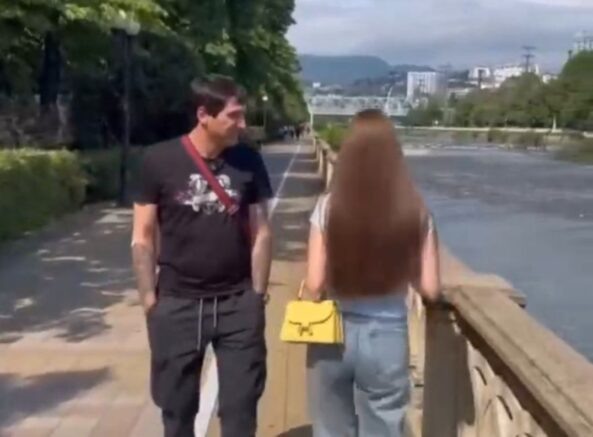    Кадр из скандального видеоролика / ЧП Сочи