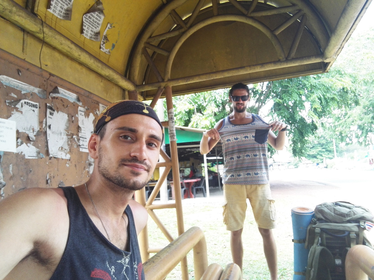 С другом в Малайзии