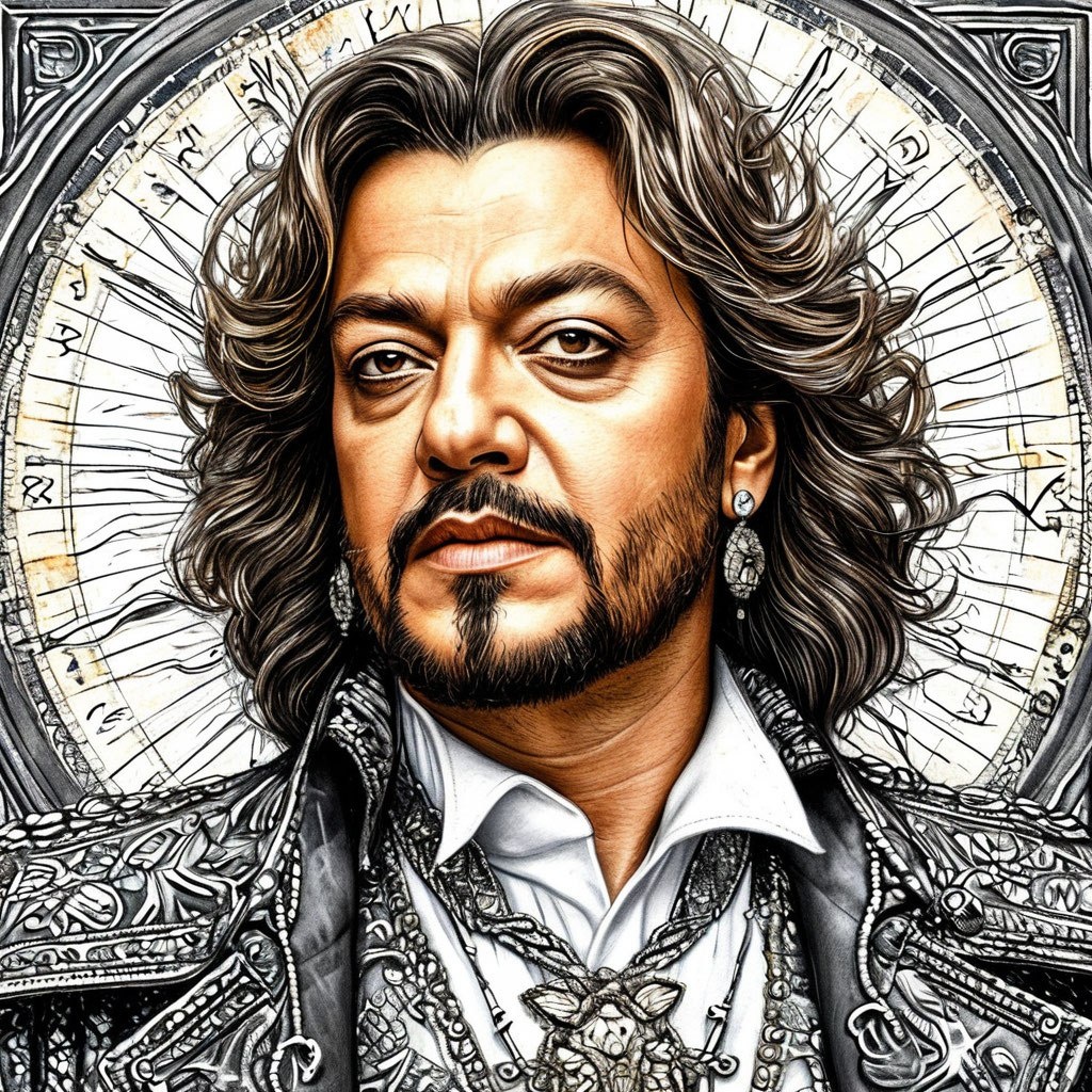 Филипп Киркоров. Изображение создано с помощью ИИ Шедеврум