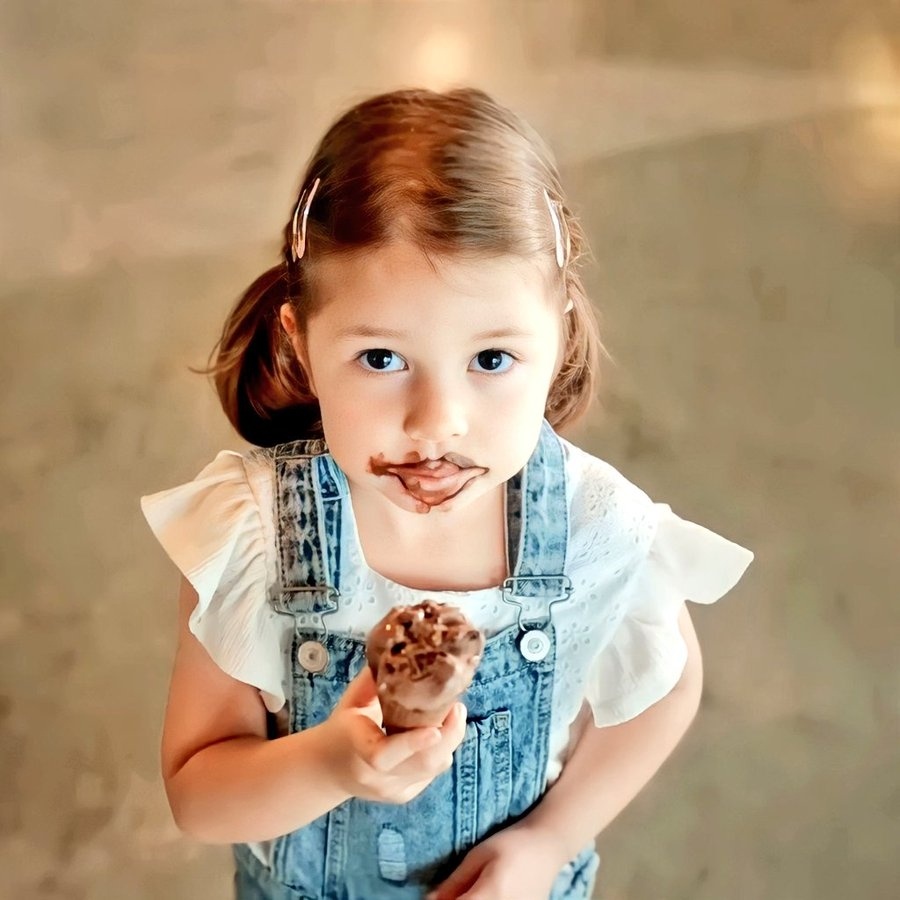 Фрагмент из сериала, маленькая Берит.  Арвен Явуз.