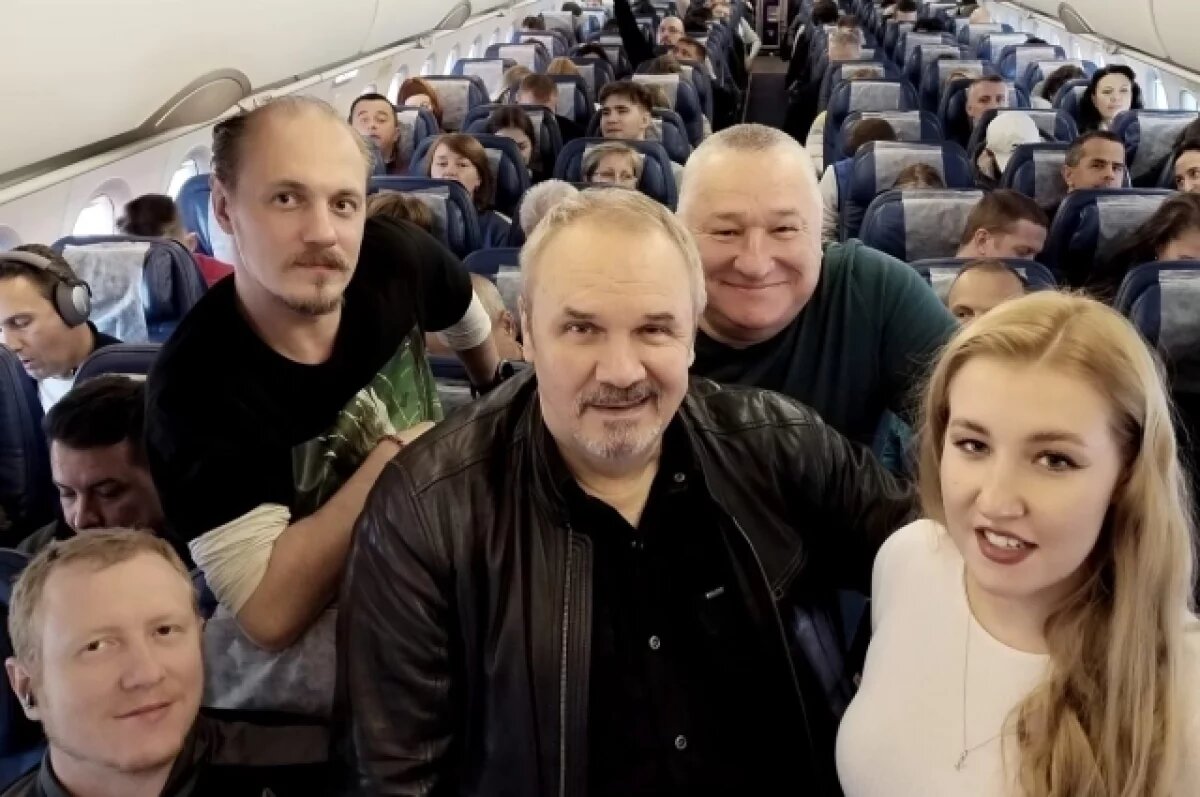    По пути на очередные гастроли