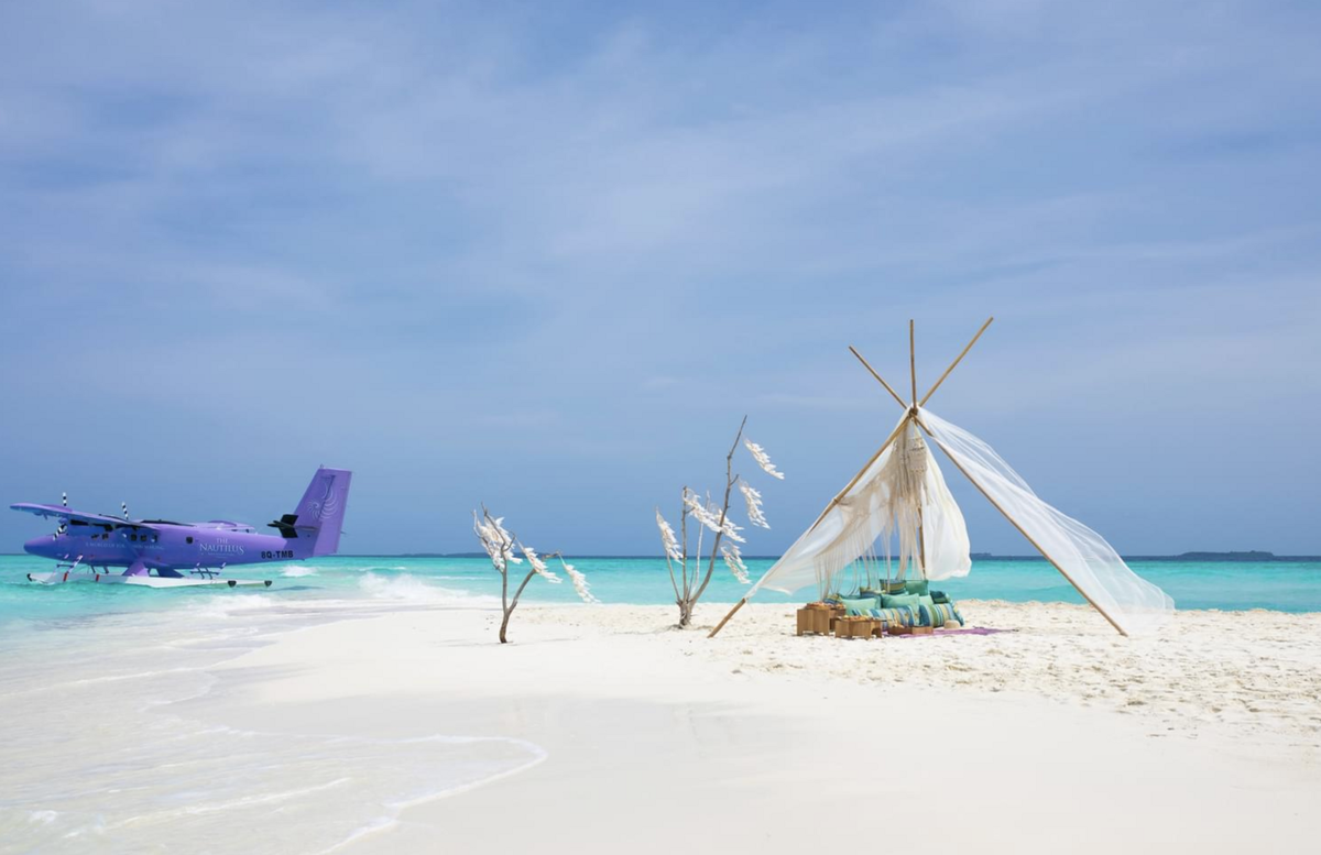     Фирменный гидросамолет The Nautilus Maldives