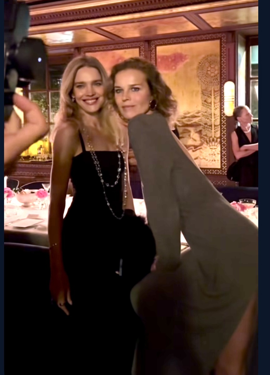 Наталья Водянова и Ева Герцигова