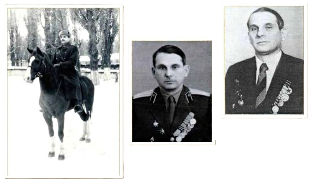 Д.Я. Гуревич на военной службе.