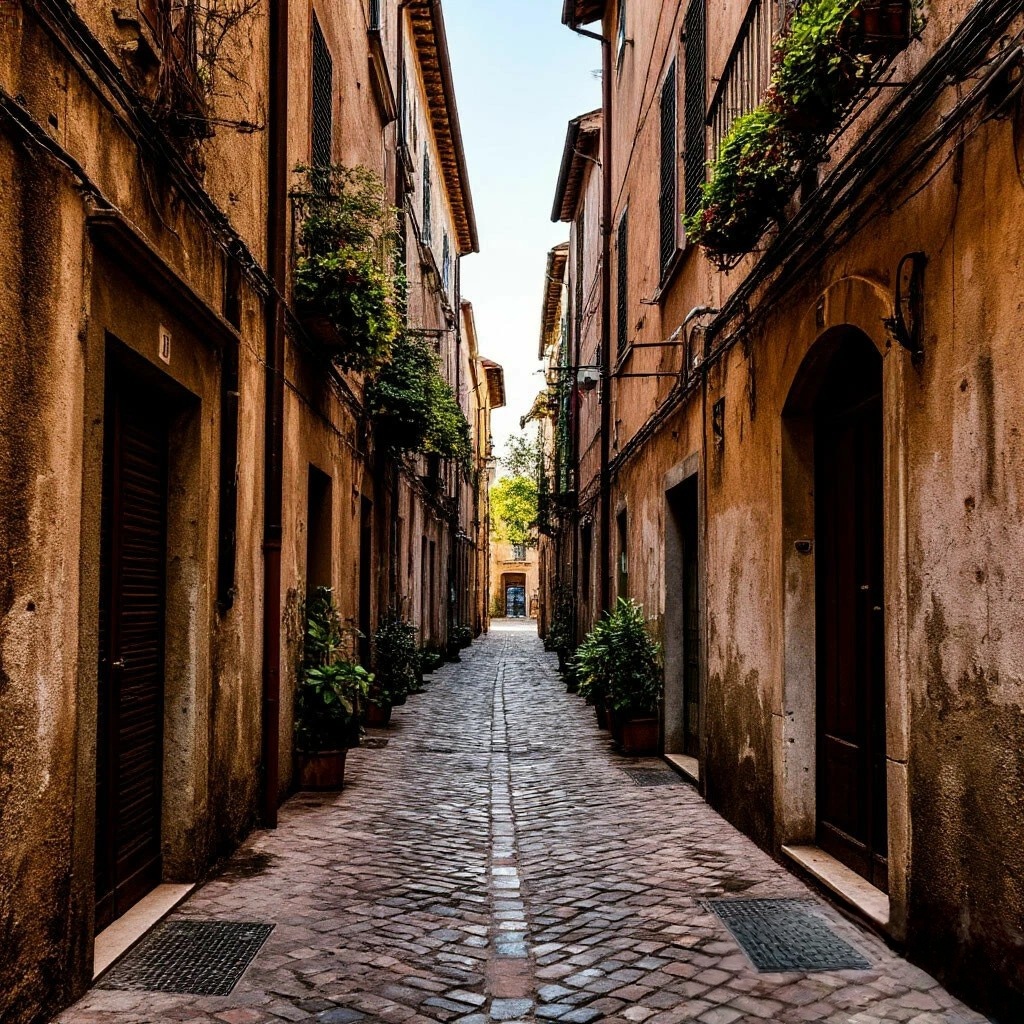 Волшебство старых аллей.