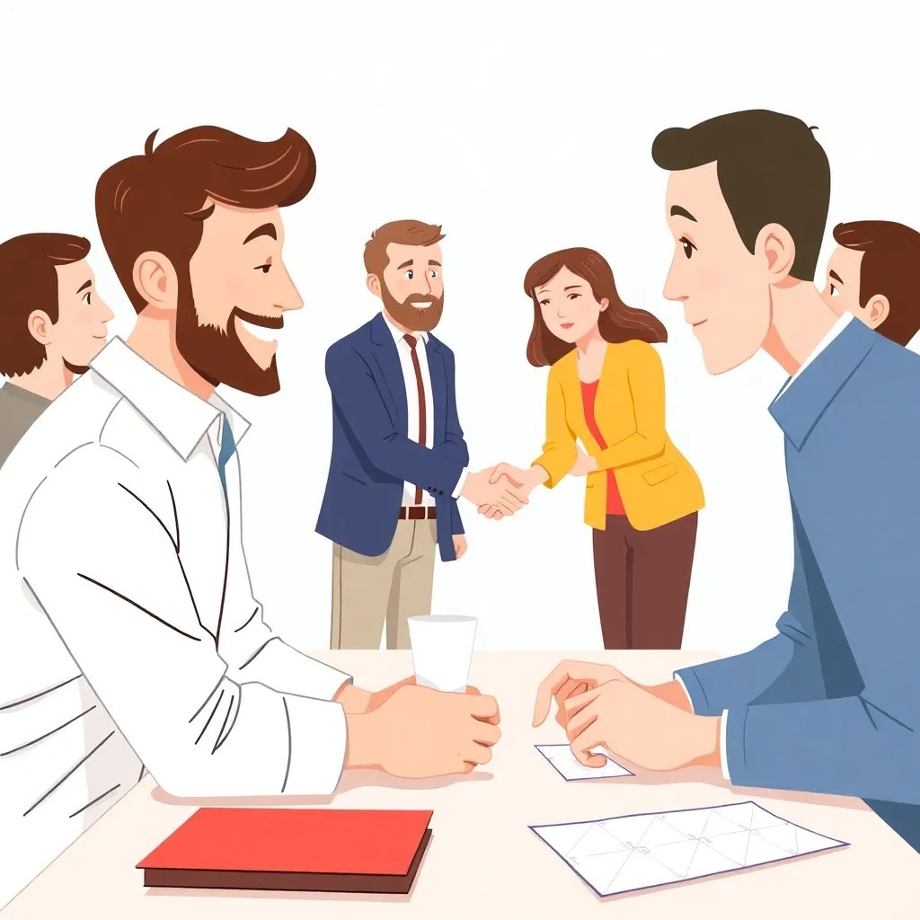 Иллюстрация "Искусство договориться".