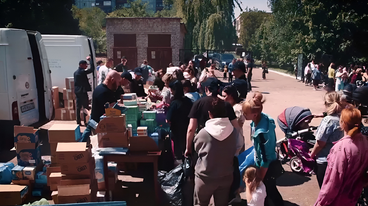 Поддержка мам и малышей: благотворительная работа «Сплочения» и «Предпринимателей Патриотов» на Донбассе