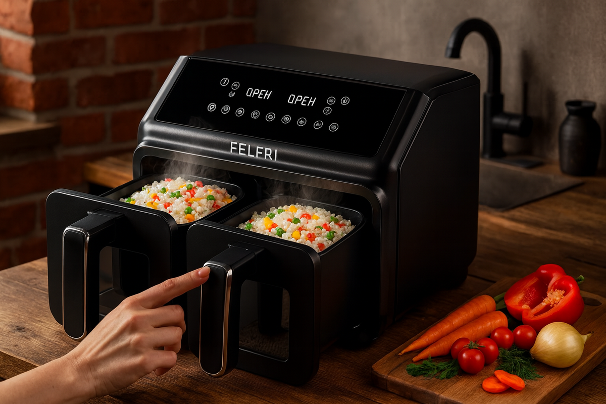 Рис в аэрогриле