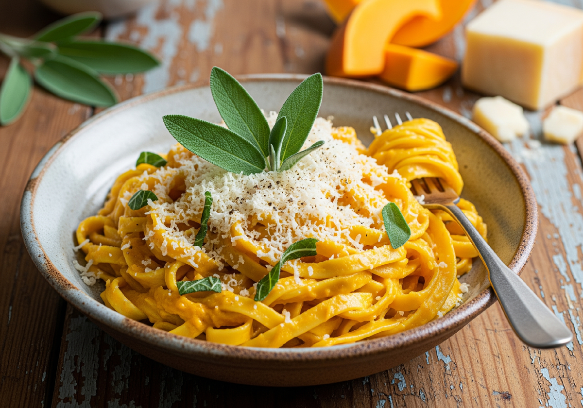 Паста с тыквой