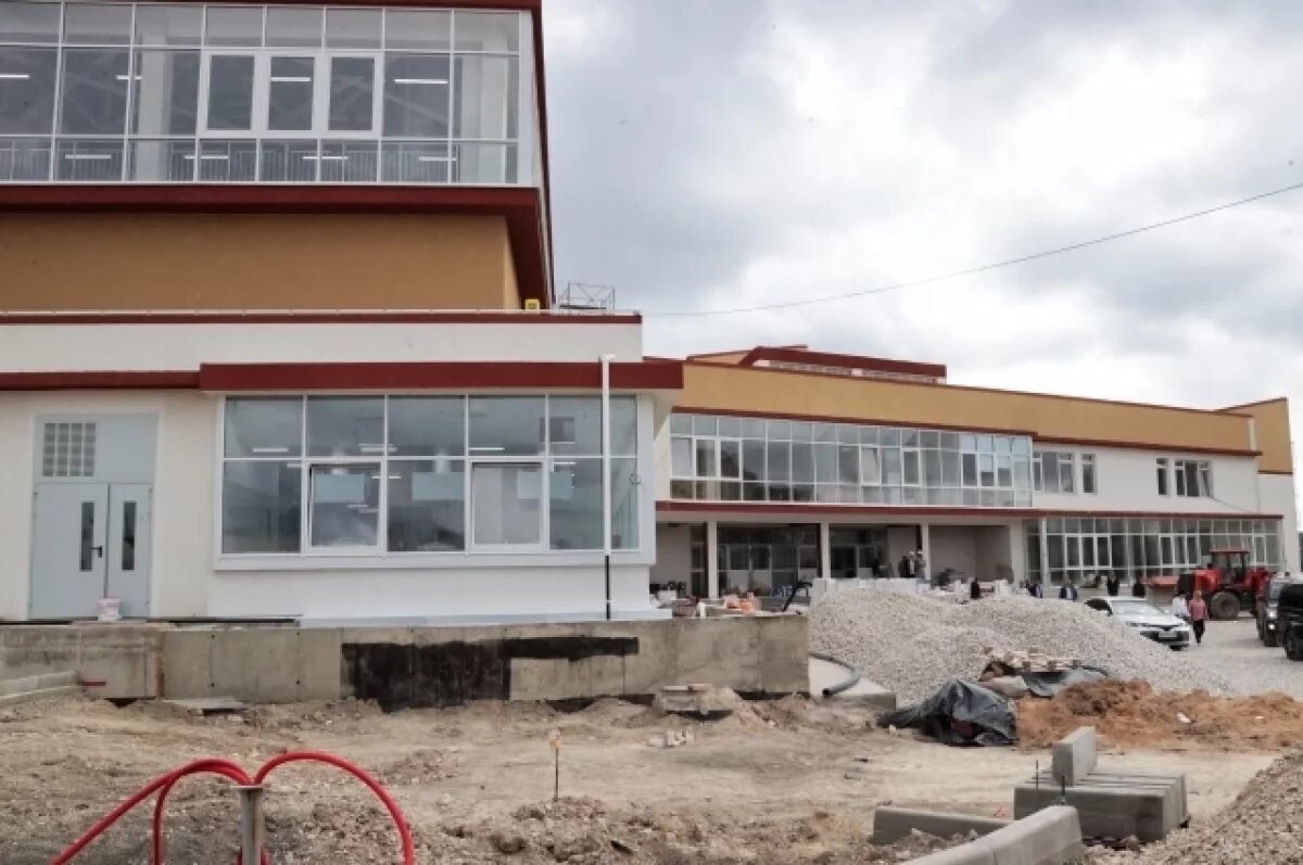    В Феодосии школу на 800 мест должны открыть к концу года