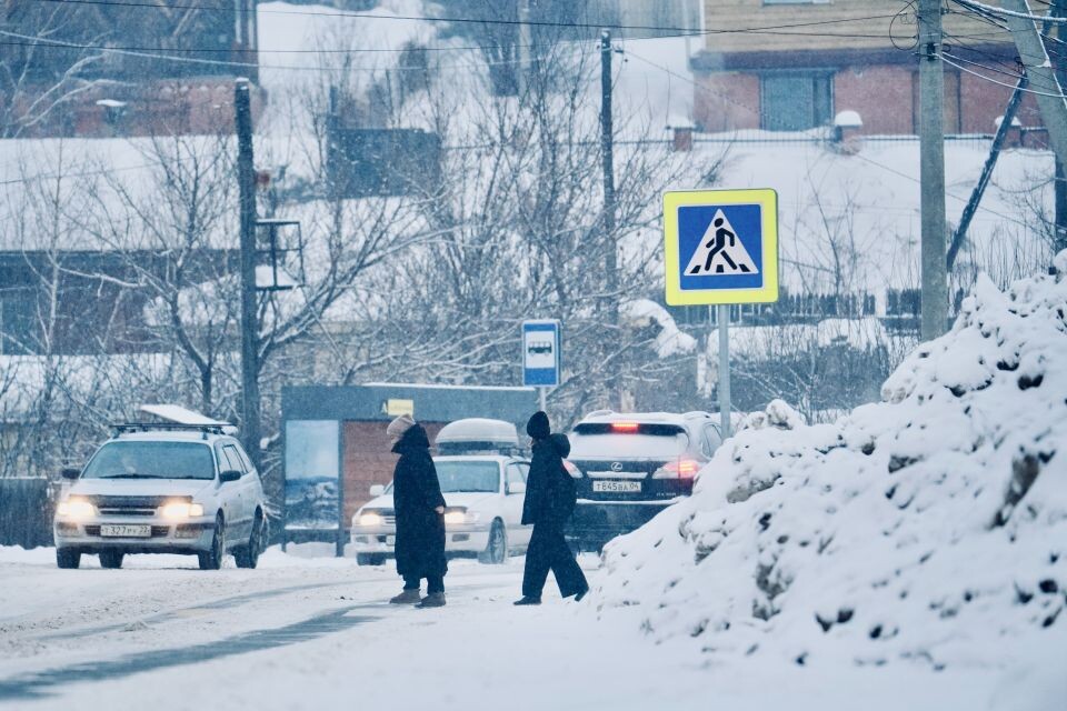    Горно-Алтайск. Зима. Снег. Источник: Андрей Сороко/"Толк"