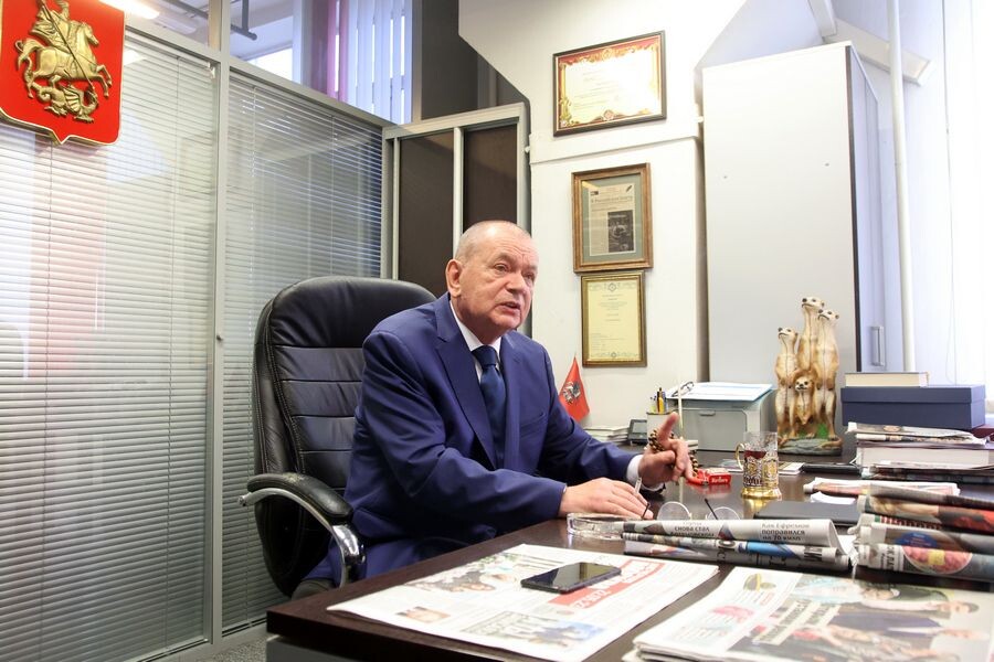    Главный редактор газеты «Вечерняя Москва» Александр Куприянов / Источник: © Анвар Галеев/ТАСС
