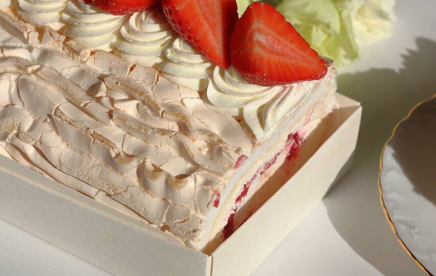 Меренговый рулет дома за 1 час| Пошаговый рецепт