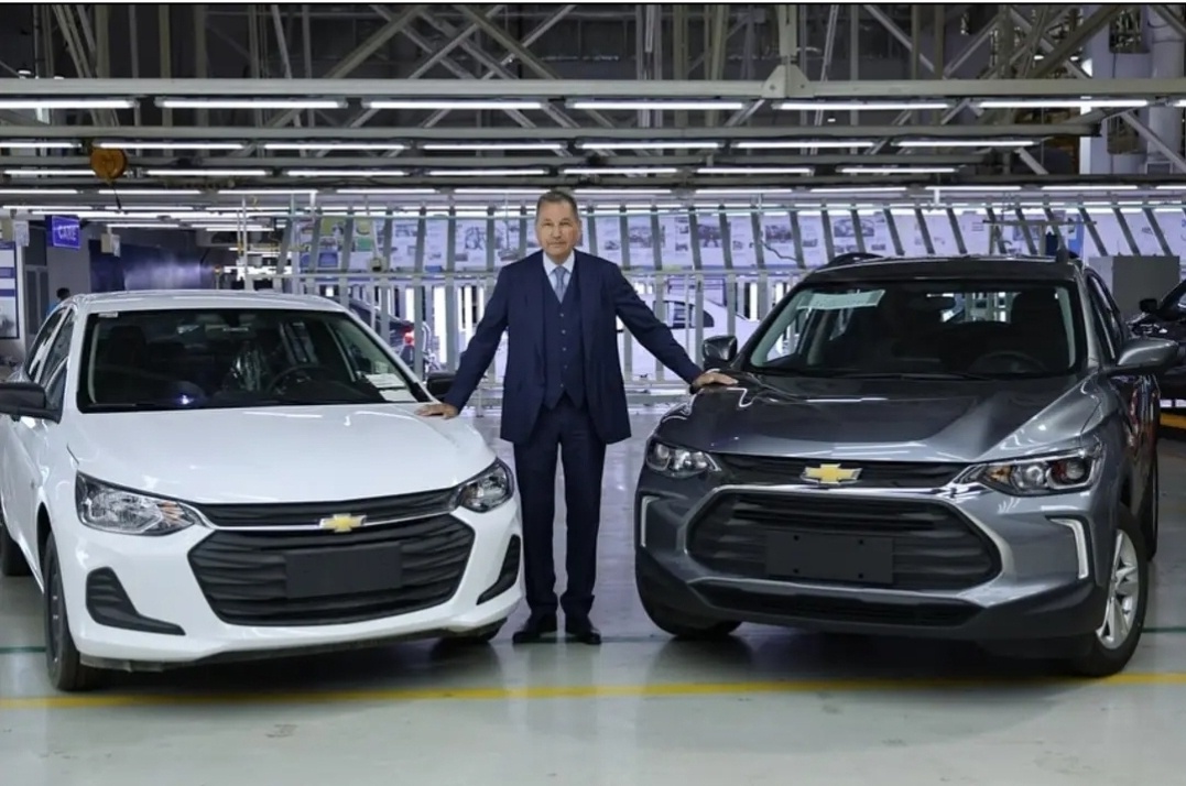 На рынок Узбекистана он вывел 2 новых модели - Chevrolet Tracker и Chevrolet Onix