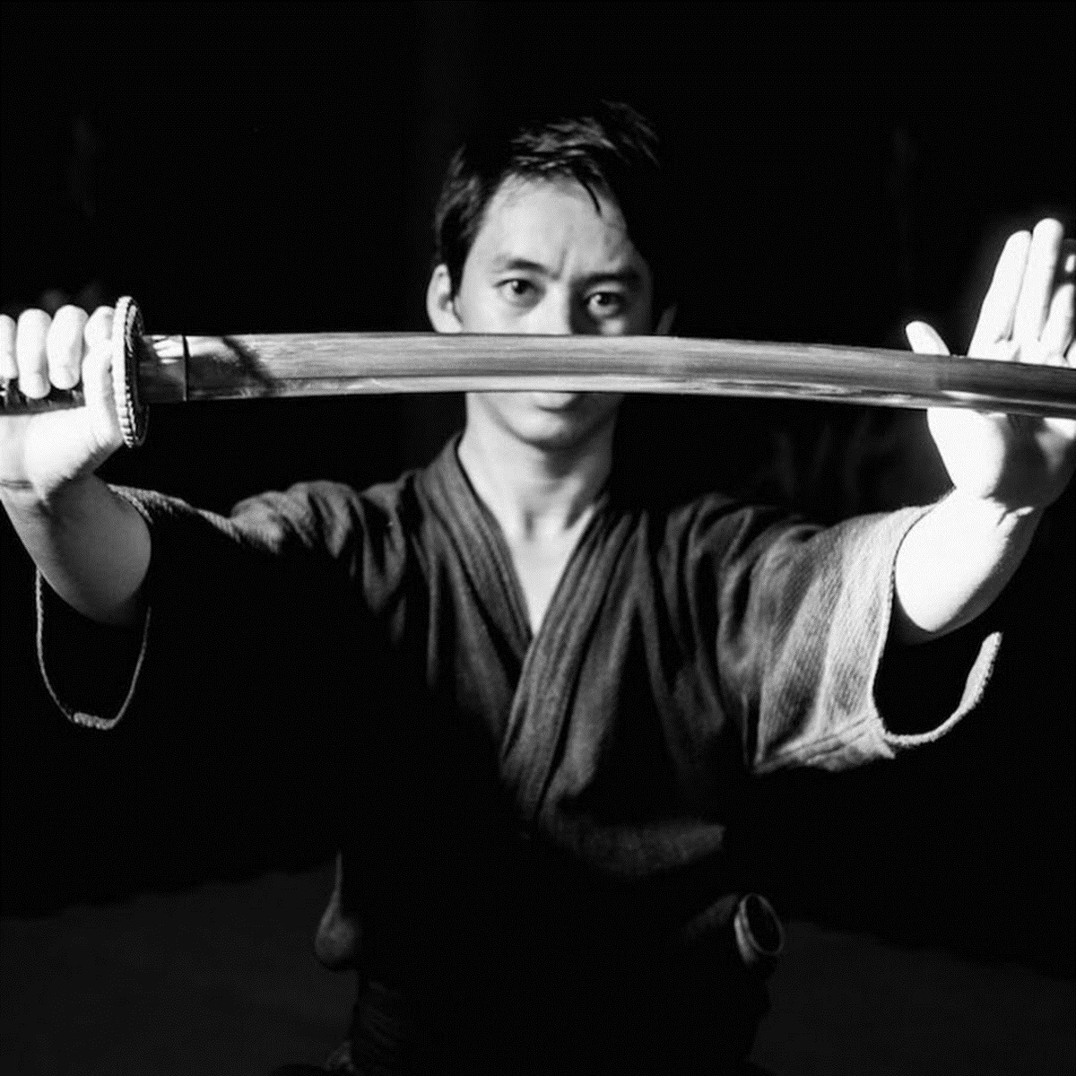 Другая сторона, связанная с уникальным использованием глаз и формированием правильного взгляда, “пронизывающего противника”, имеет отношение к увеличению общего обзора, столь важному для видения боевых действий.