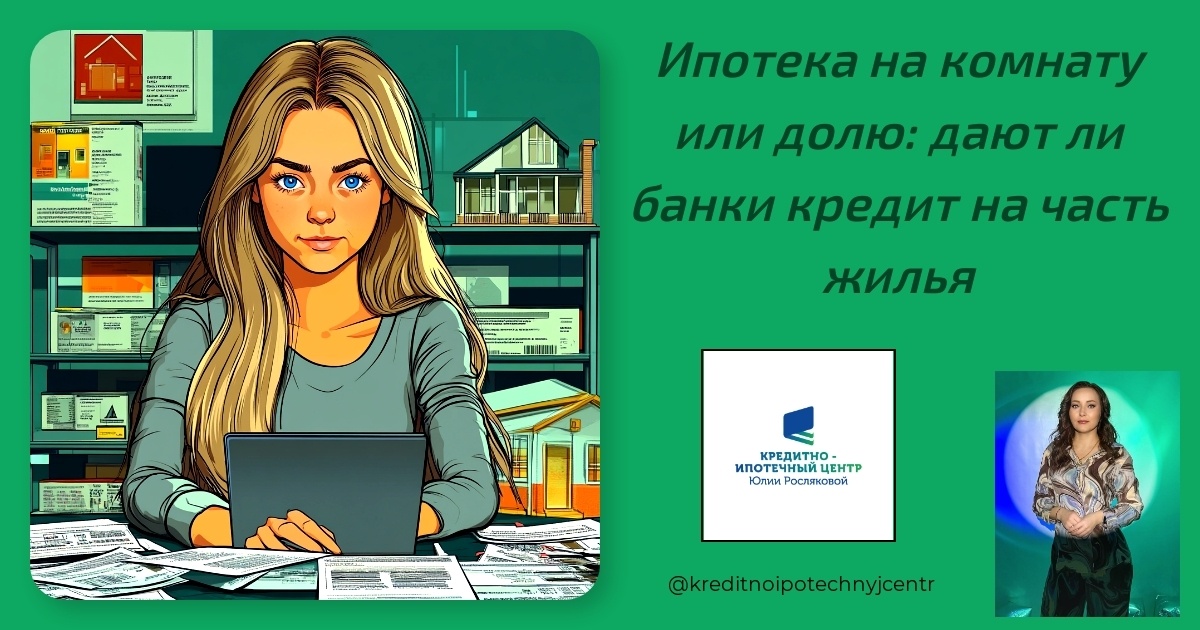    ipoteka-na-komnatu-ili-dolyu-bank-kredit-na-chast-zhilya Юлия Сергеевна Рослякова