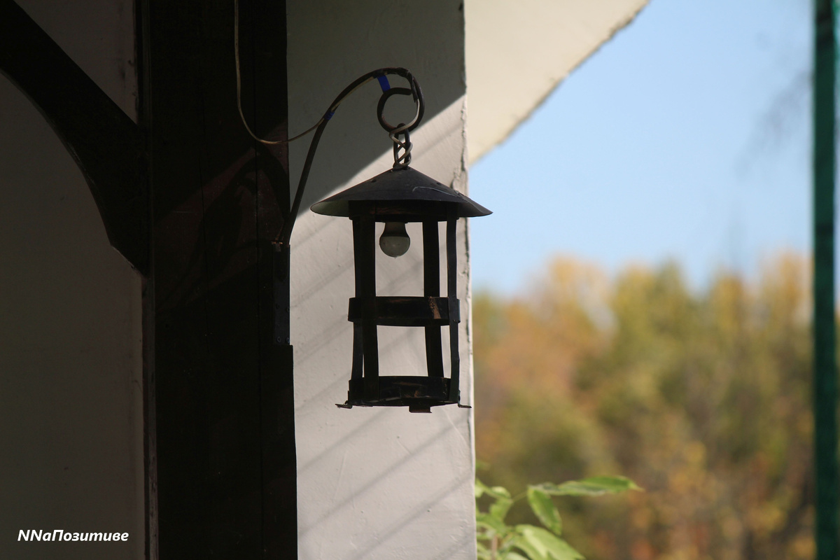 Фонарь в парке имени 1 Мая