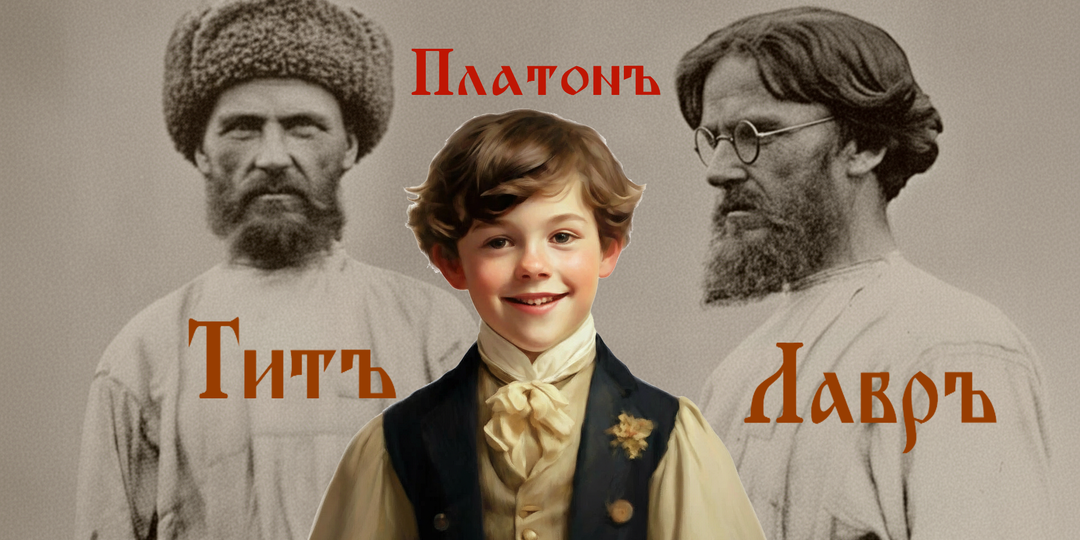 Мужские имена 150 лет назад - редкие и популярные