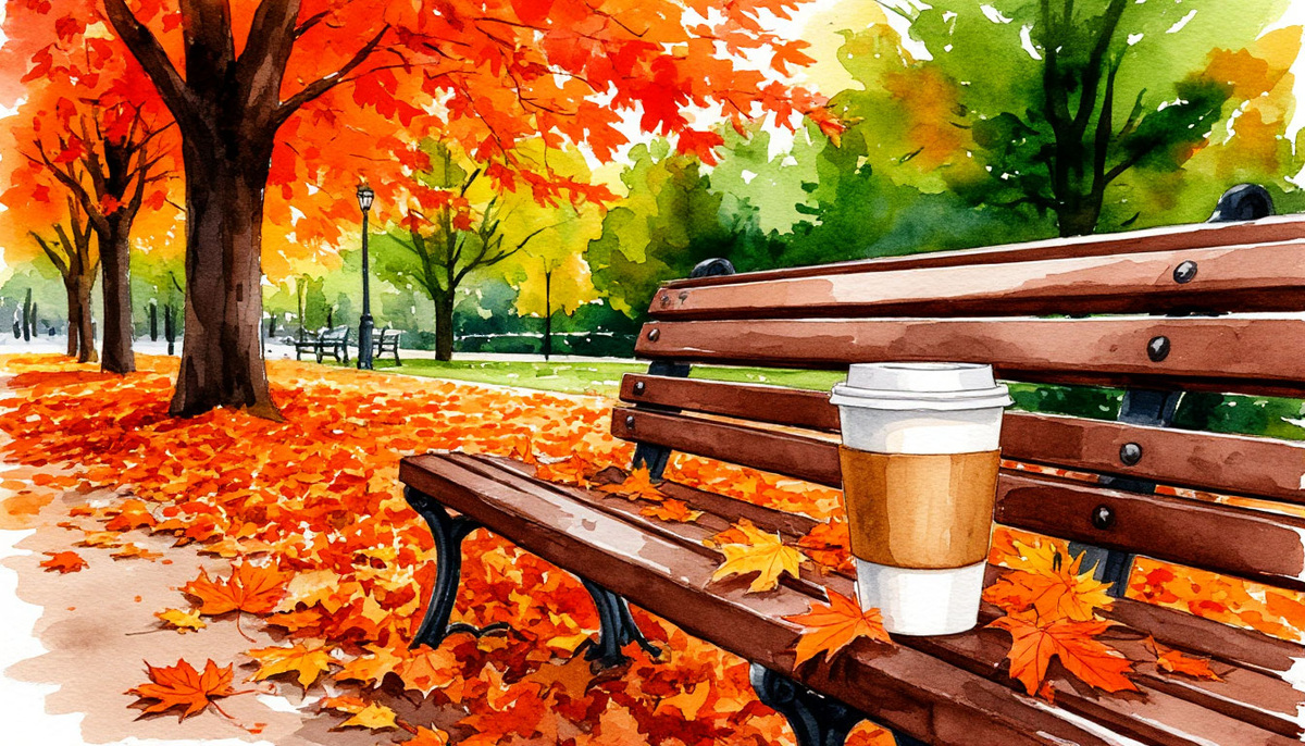 A cup is a bit disproportionate, but still a nice pic. 