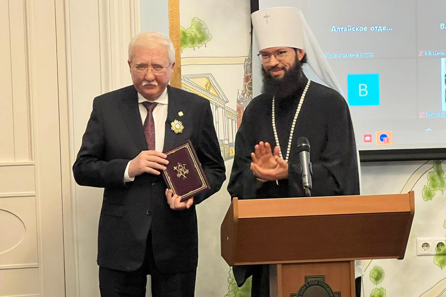 Игорю Ашурбейли вручена одна из высших наград РПЦ – Орден Славы и Чести. 22 декабря 2023 года