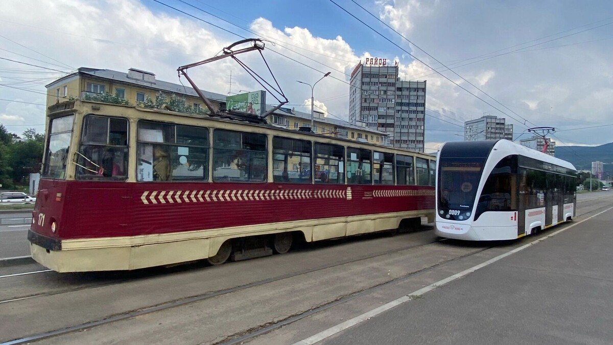 Так выглядят трамваи Красноярска сегодня