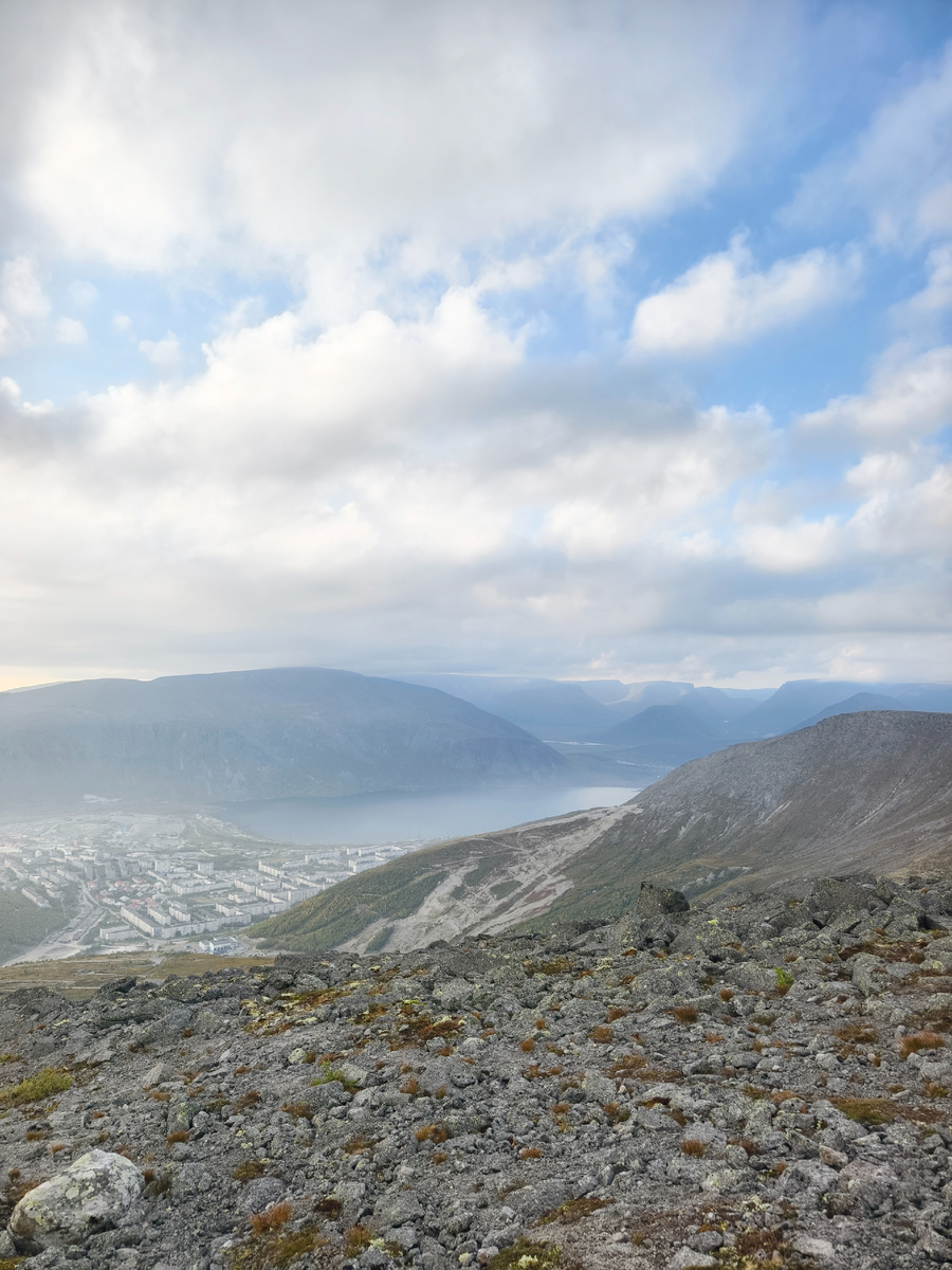 Кировск и озеро Большой Вудъявр