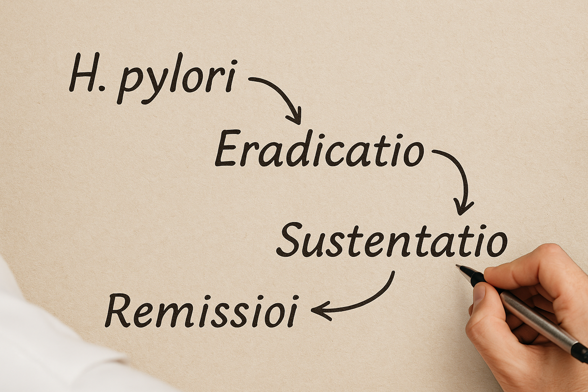 «Helicobacter pylori: почему после эрадикации симптомы сохраняются и как энтеральная поддержка помогает восстановить ЖКТ.»