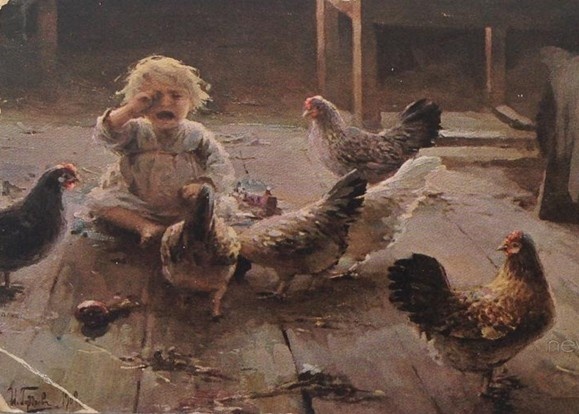 Горохов «В избе» Фото из открытого доступа