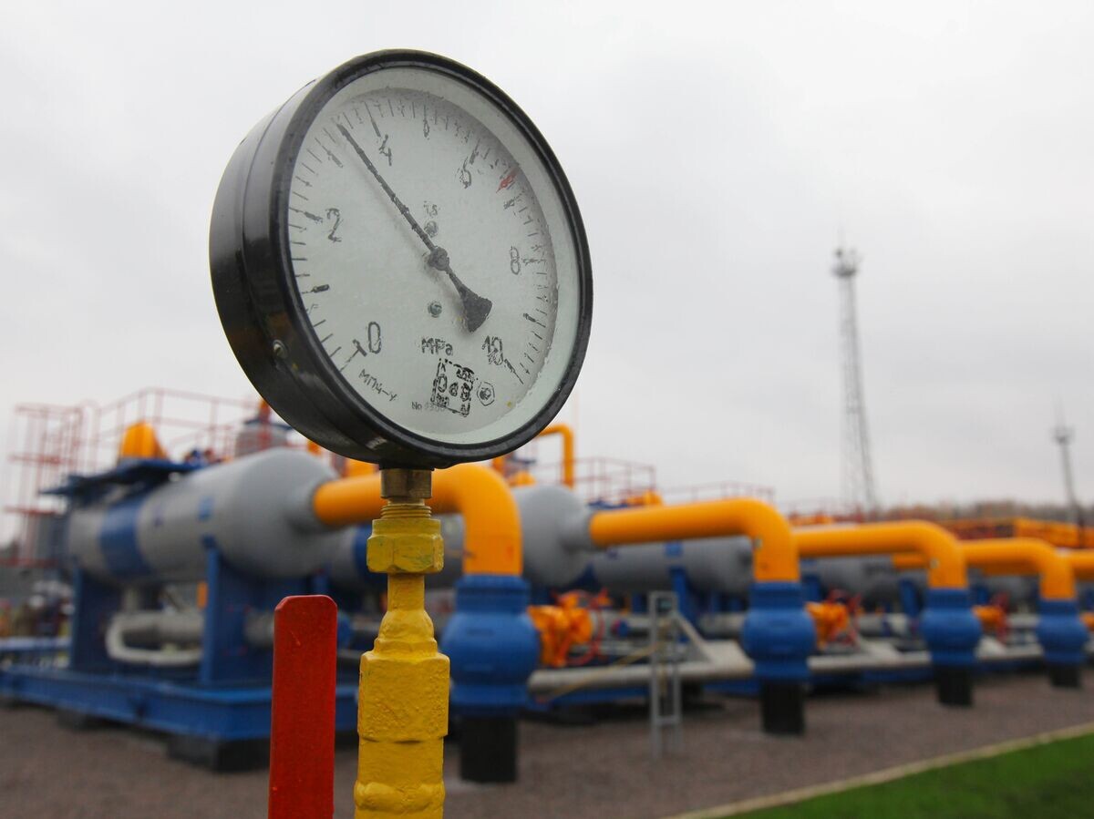    Участок магистрального газопровода© РИА Новости