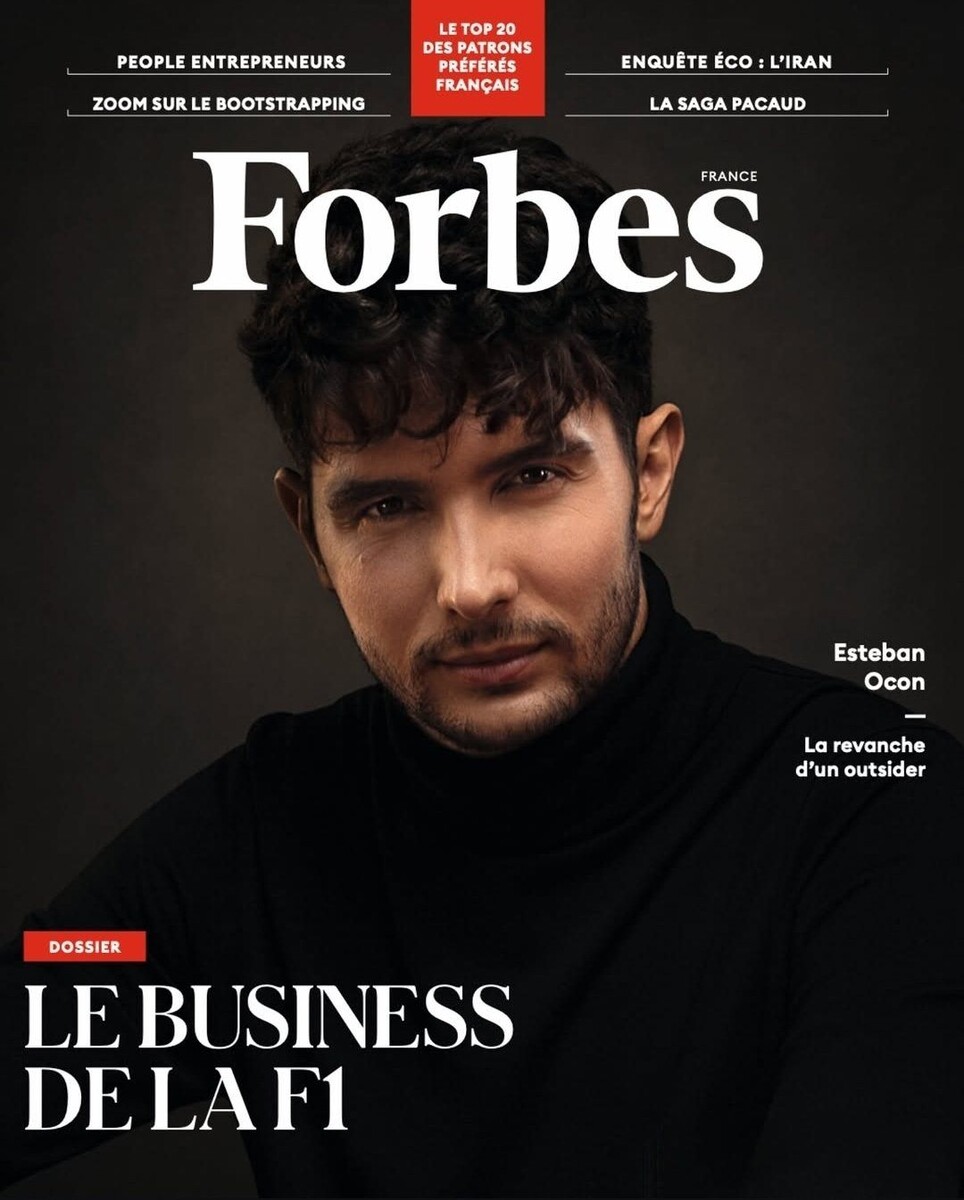    Эстебан Окон на обложке ForbesФото: Forbes