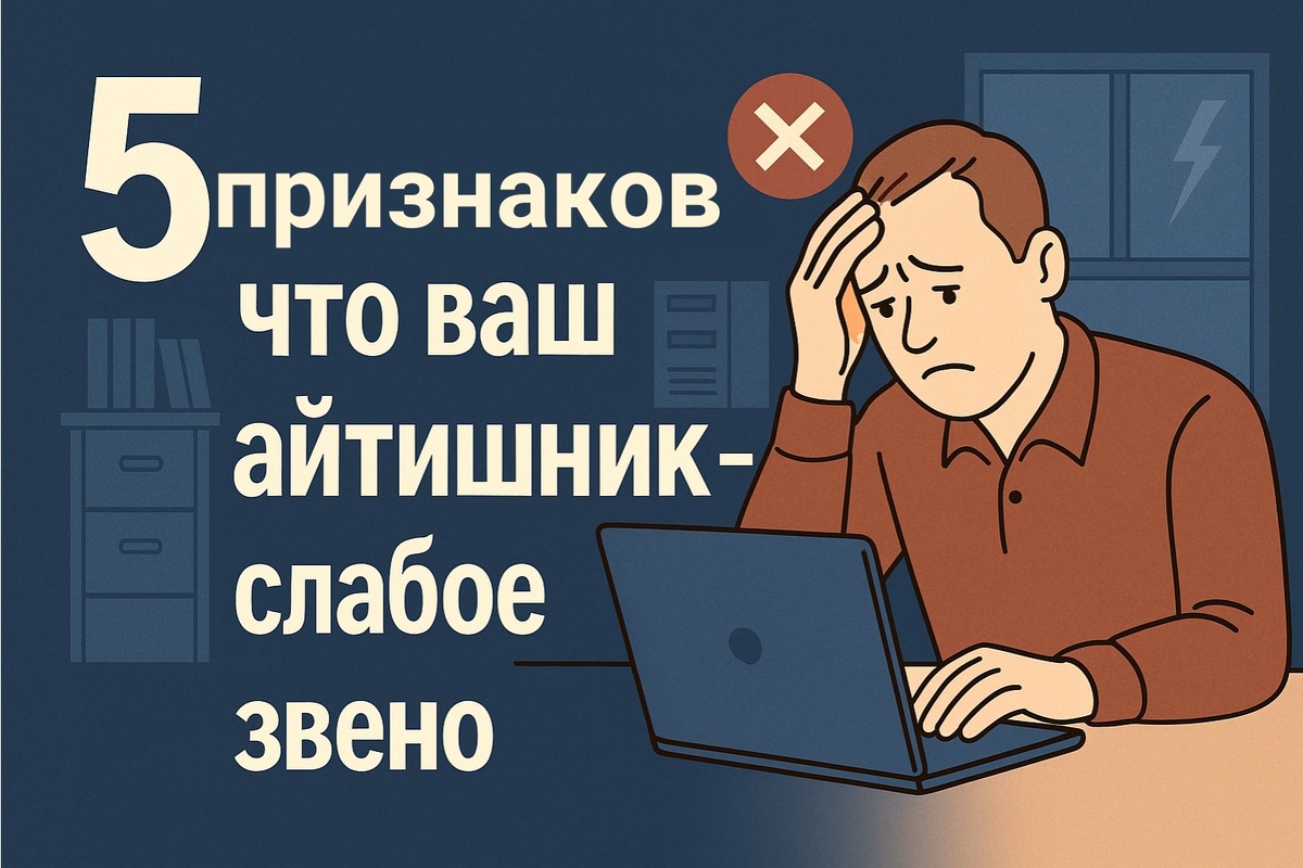 айтишник - слабое звено